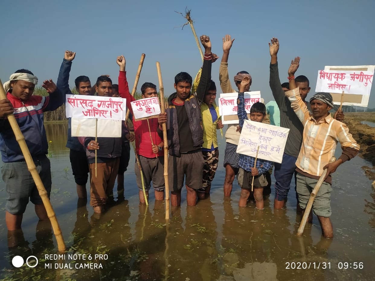 When the crop started getting wasted, anger of farmers erupted