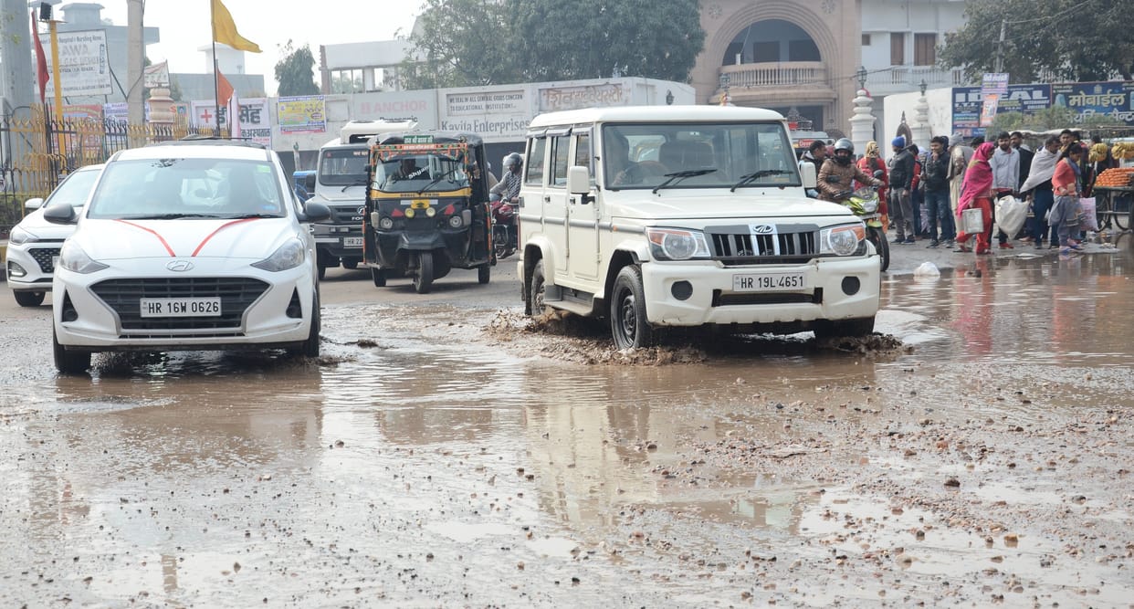 road construction, NGT, city six roads