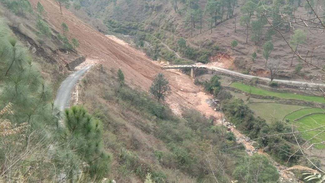 People are worried about landslide