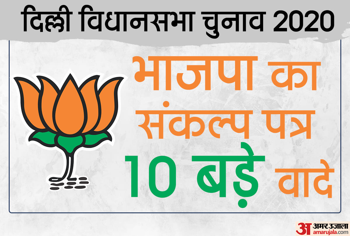 Delhi assembly Elections 2020 bjp manifesto released, nitin gadkari, important announcement