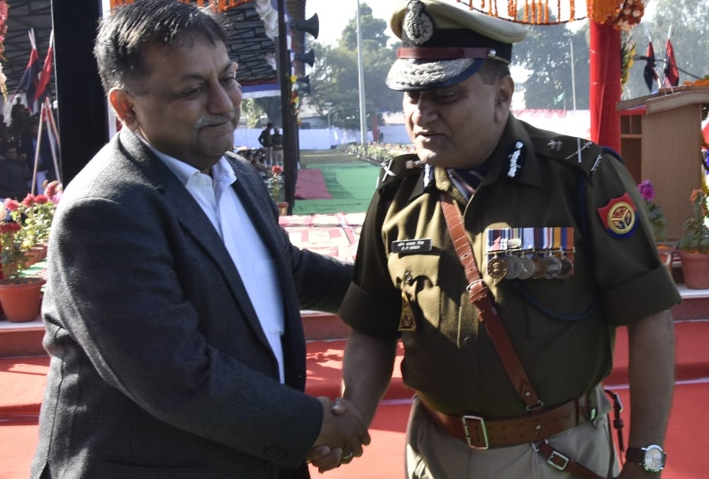 UP DGP farewell in a traditional manner.