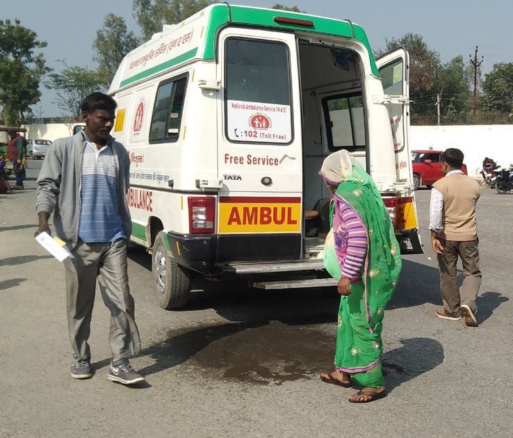 Ambulance driver got pregnant vehicle cleaned