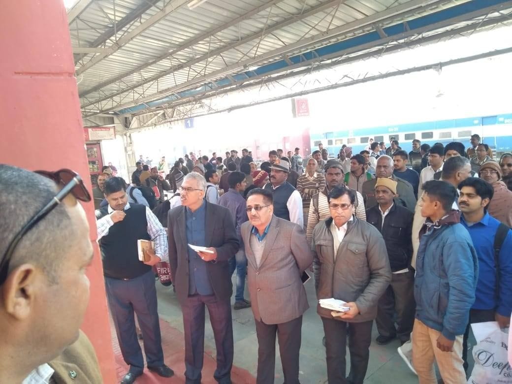electric train will run on hisar rewari route