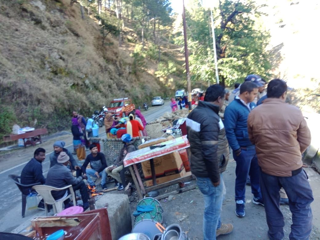 Eight families became homeless
