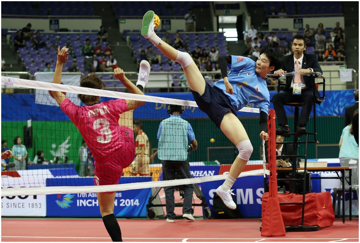 Vietnam residents are fond of kick volleyball Game Know More
