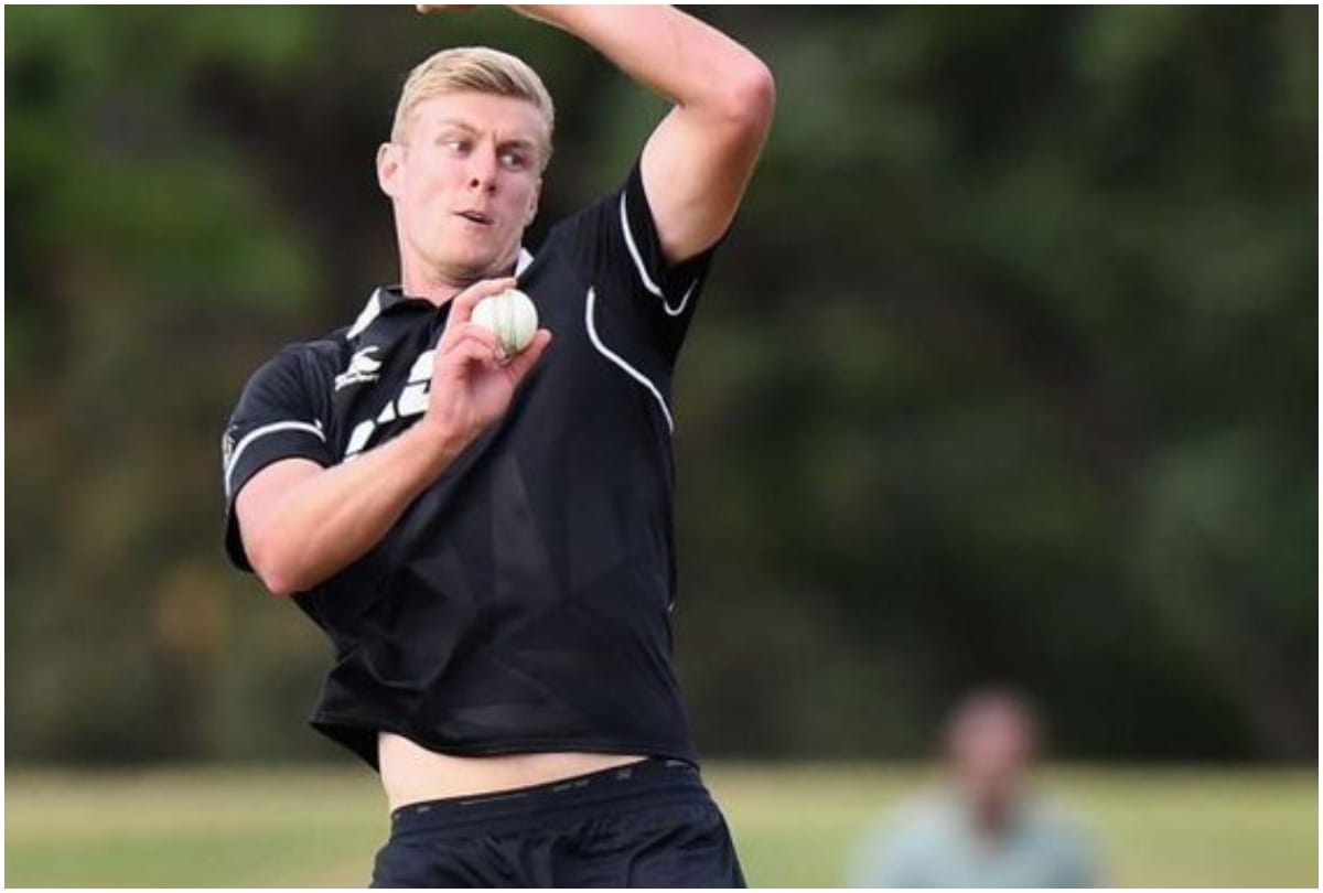 Who Is Kyle Jamieson New Zealand Fast Bowler Included For Odi Series Against India