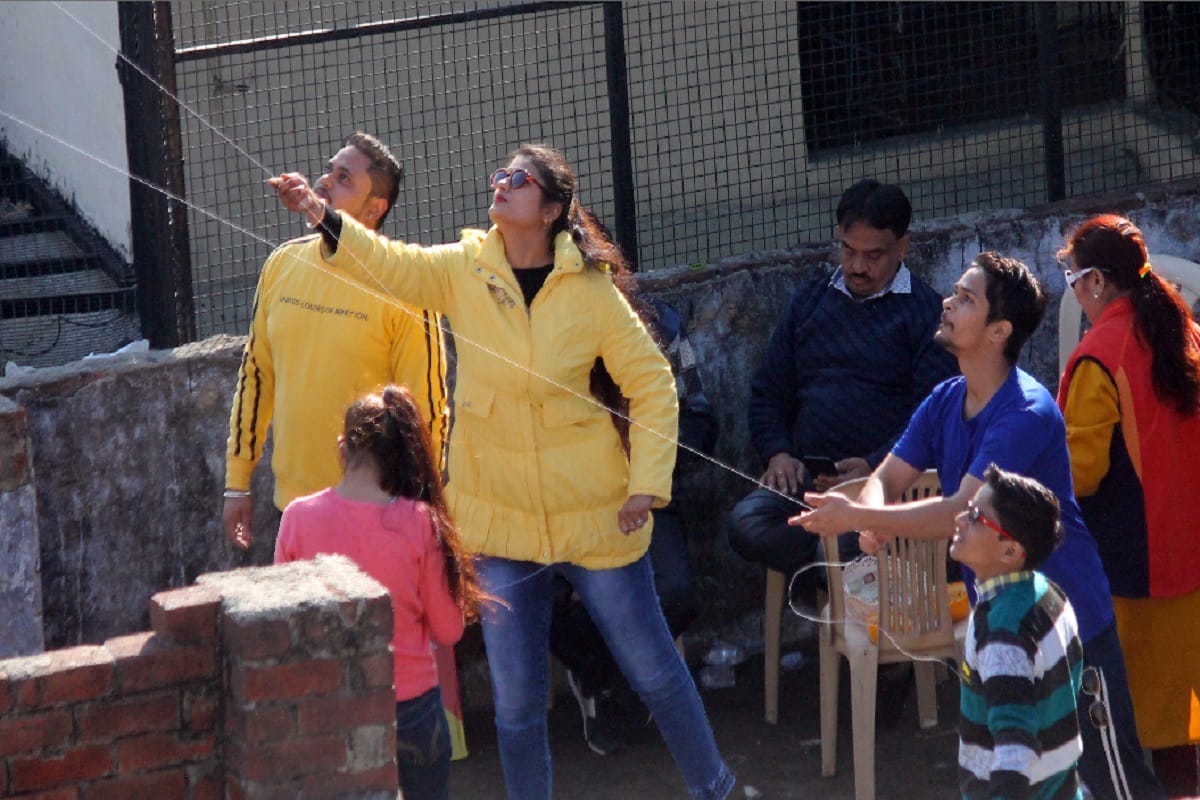 Basant Panchami 2020, People of Meerut flew kites on Vasant Panchami