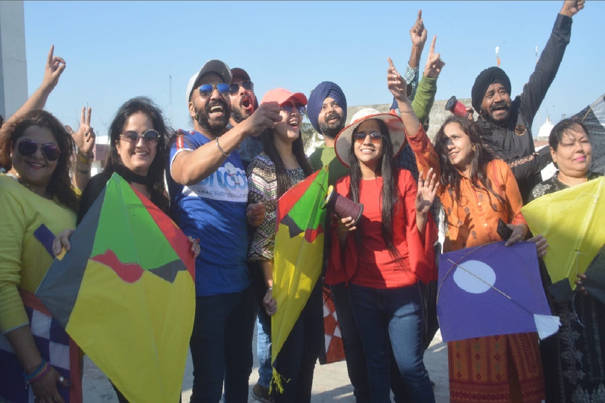 Basant Panchami 2020, People of Meerut flew kites on Vasant Panchami