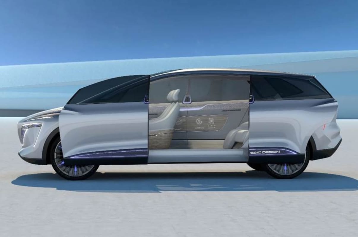 mg motor electric vehicle mg motor Concept Electric Car autonomous cars in india auto expo 2020