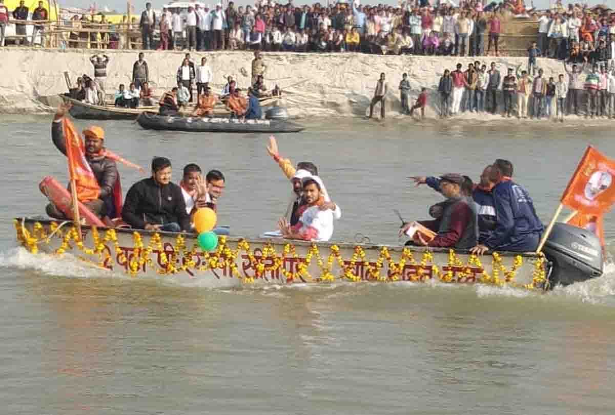 Ganga Yatra will end at Atal Ghat kanpur