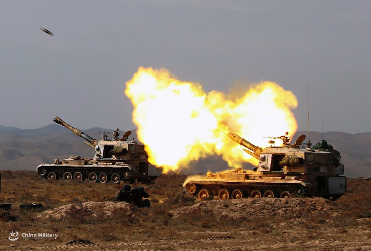 PLA gave indications of its dangerous intentions by frequent maneuvers