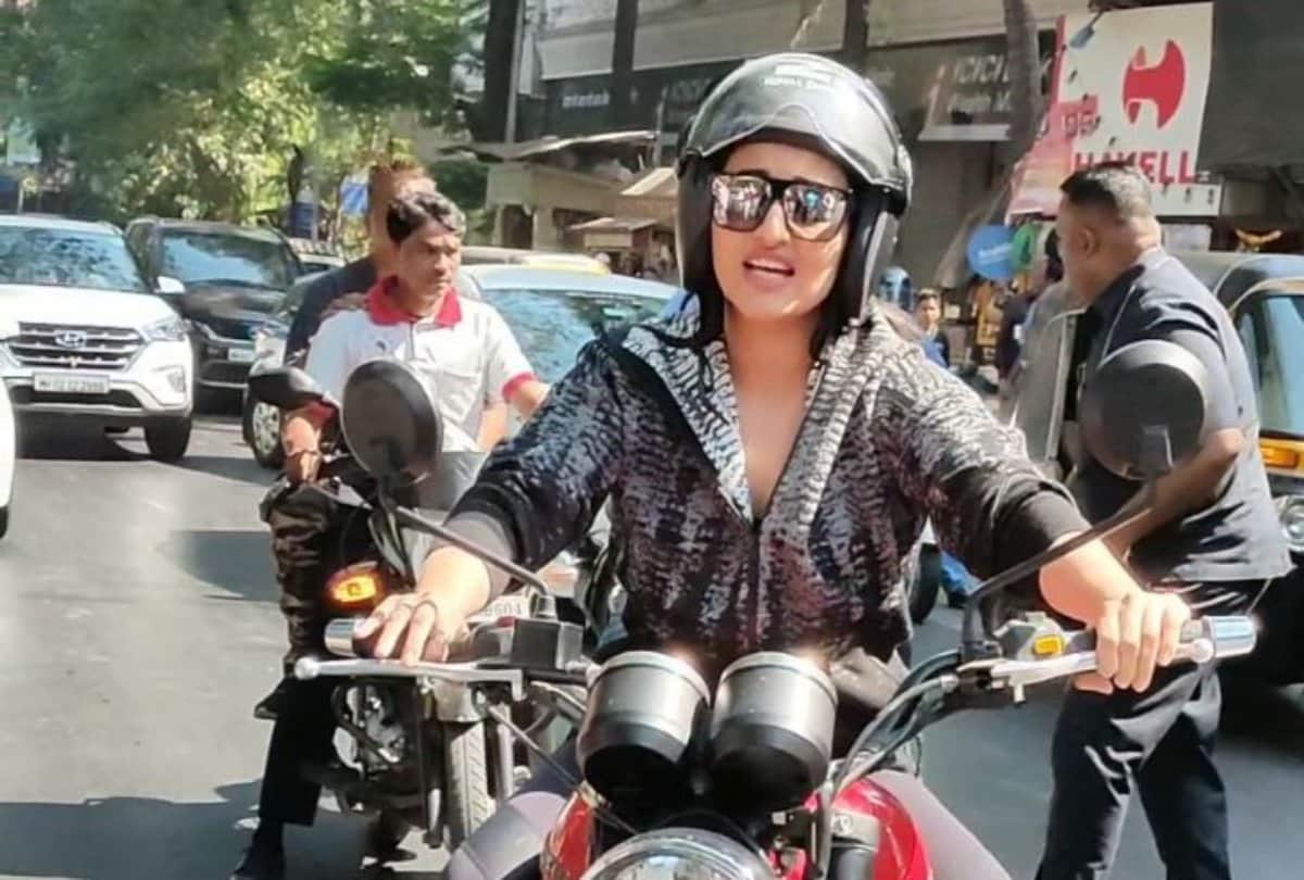 Sonakshi Sinha got trolled for causing chaos road during bike drive
