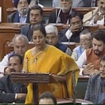 Finance Minister Nirmala Sitharaman