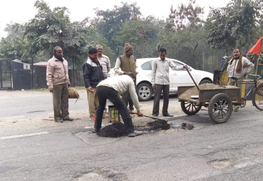 Passengers will get relief from patchwork on Mawana Road