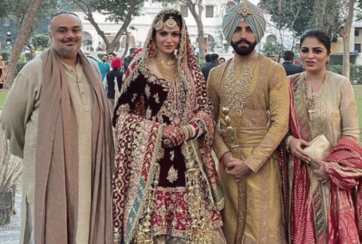 gurdas maan son gurickk maan married to Simran Kaur Mundi here unseen pictures
