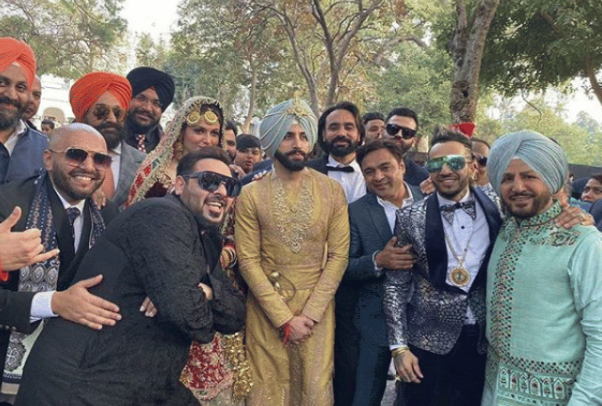 gurdas maan son gurickk maan married to Simran Kaur Mundi here unseen pictures