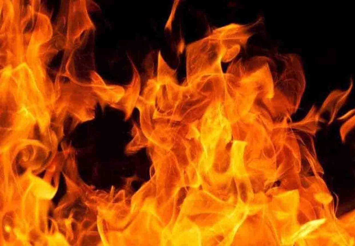 Fire in house, woman burnt to death in chitrakoot