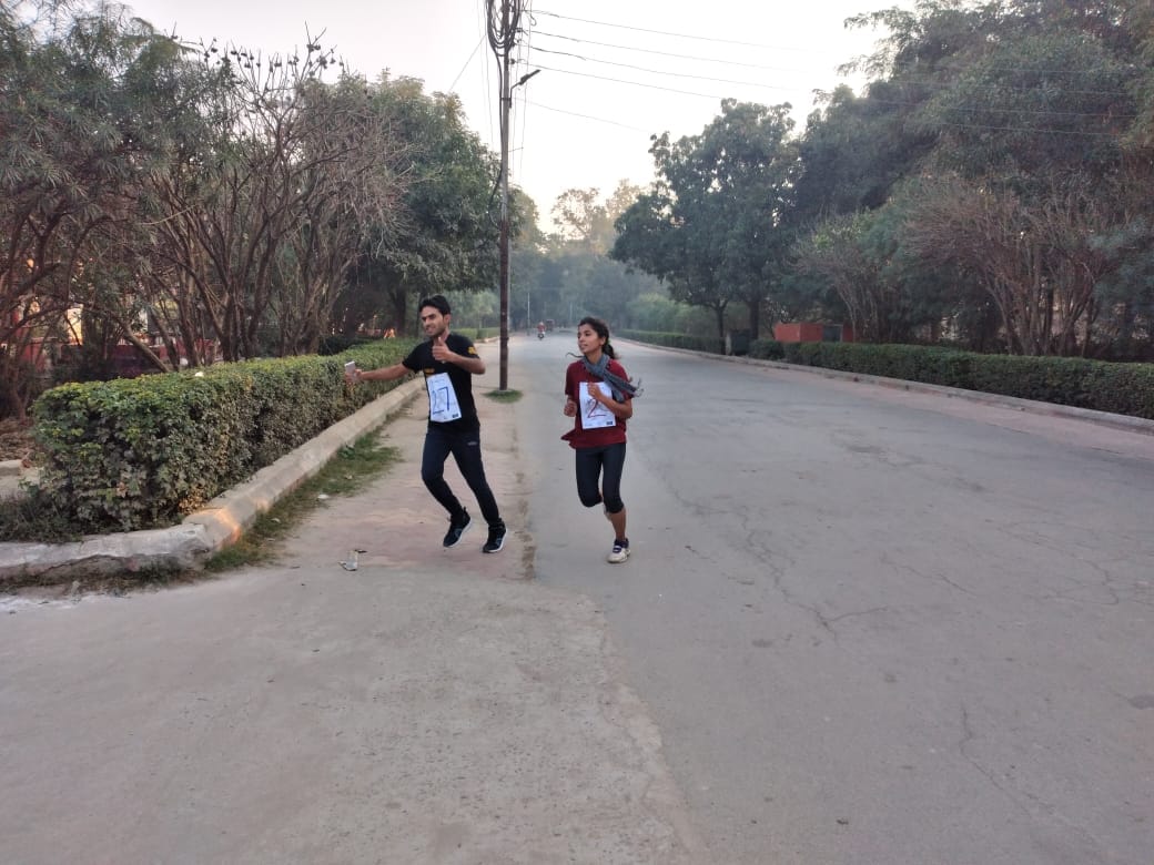 Young scientists run for good health at BHU Institute of Youth Festival