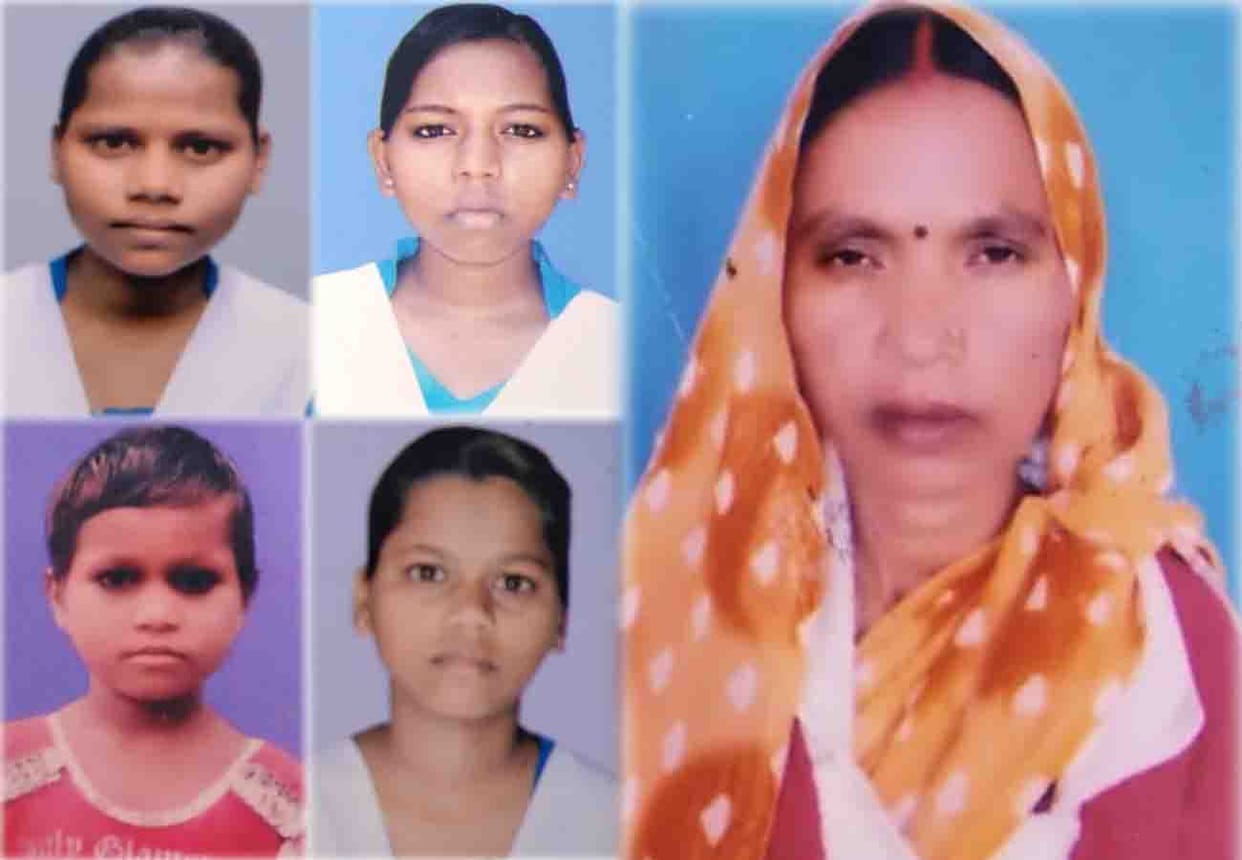 mother committed suicide with her four daughter in fatehpur up