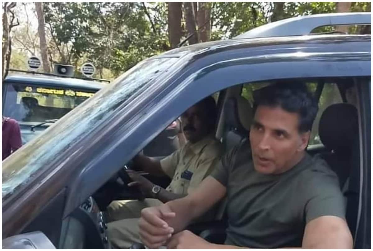 Akshay Kumar Man vs Wild shooting picture leaked