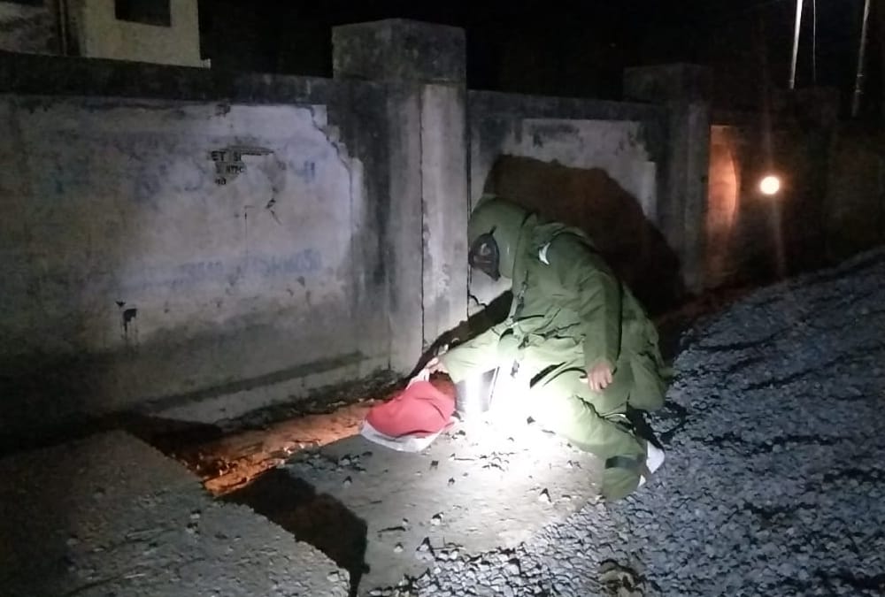 High alert in Ayodhya after bomb blast.