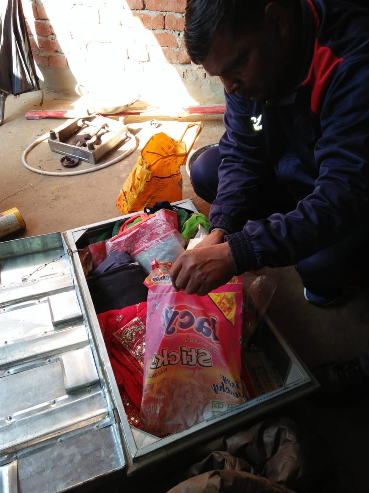 The forensic team prepared the report and sent samples for investigation