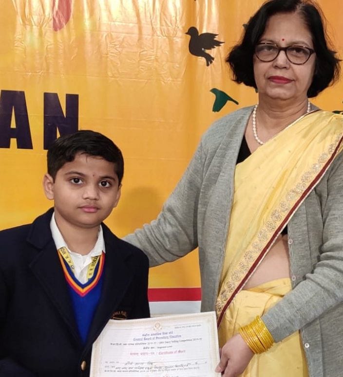 Shaurya showed skill in storytelling