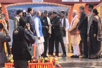 Colorful opening of Surajkund International Fair, people danced on Himachali Nati