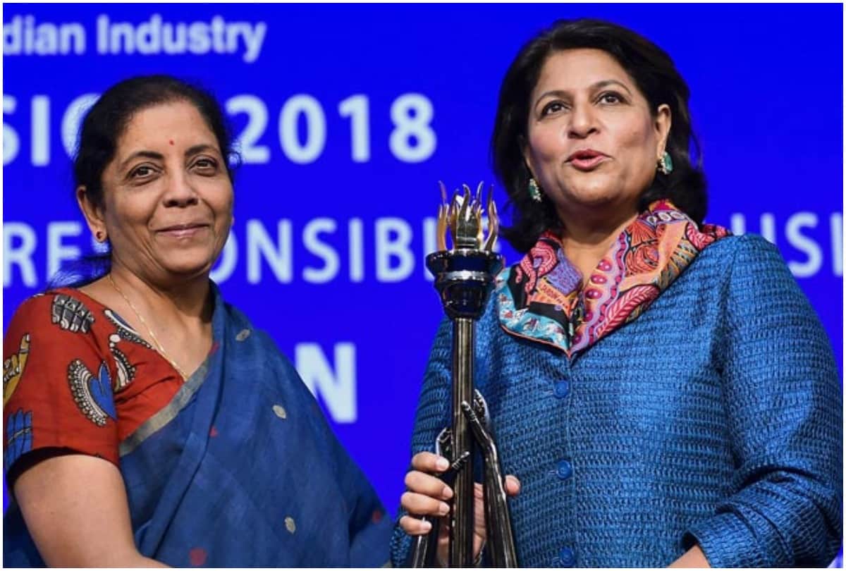 budget 2020 finance nirmala sitharaman dressed in yellow kanjivaram saree