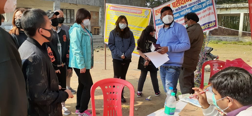 indo-nepal border coronavirus alert, health camp, 82 tourists investigated