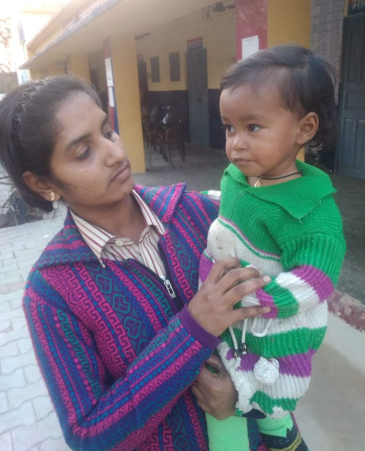 Courageous children gave courage when they cried innocently