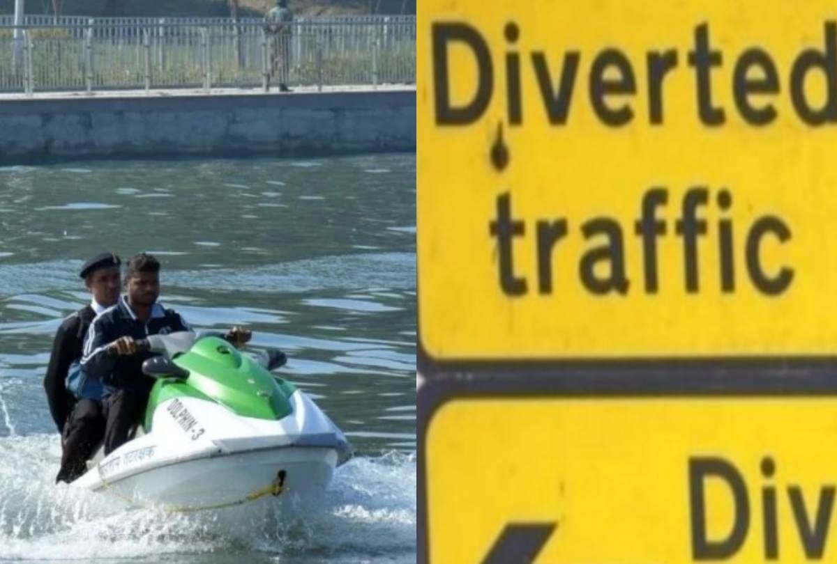route diversion due to defence expo in lucknow