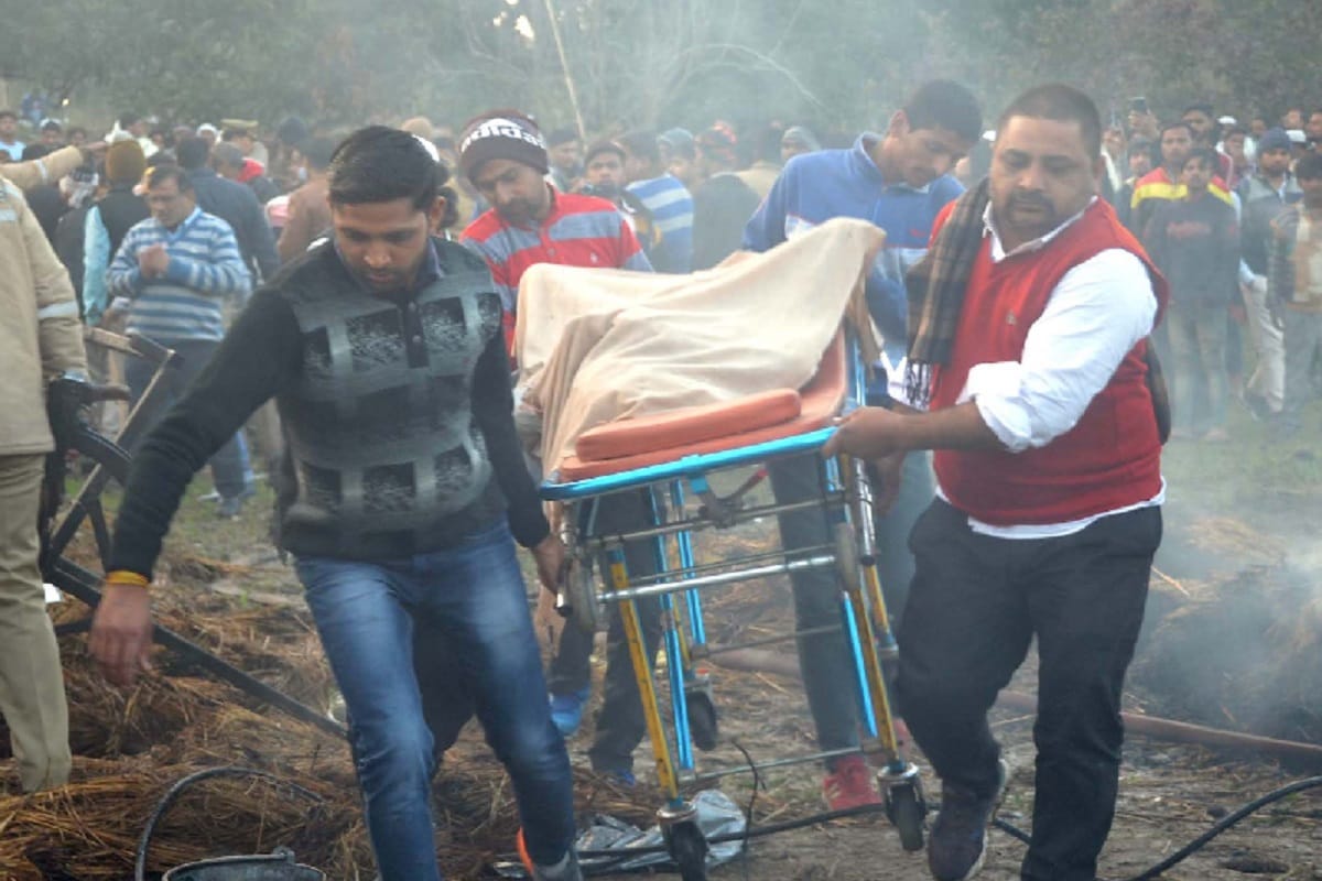 Many family is very loss after five peoples death in blast at Shamli district of Uttar Pradesh