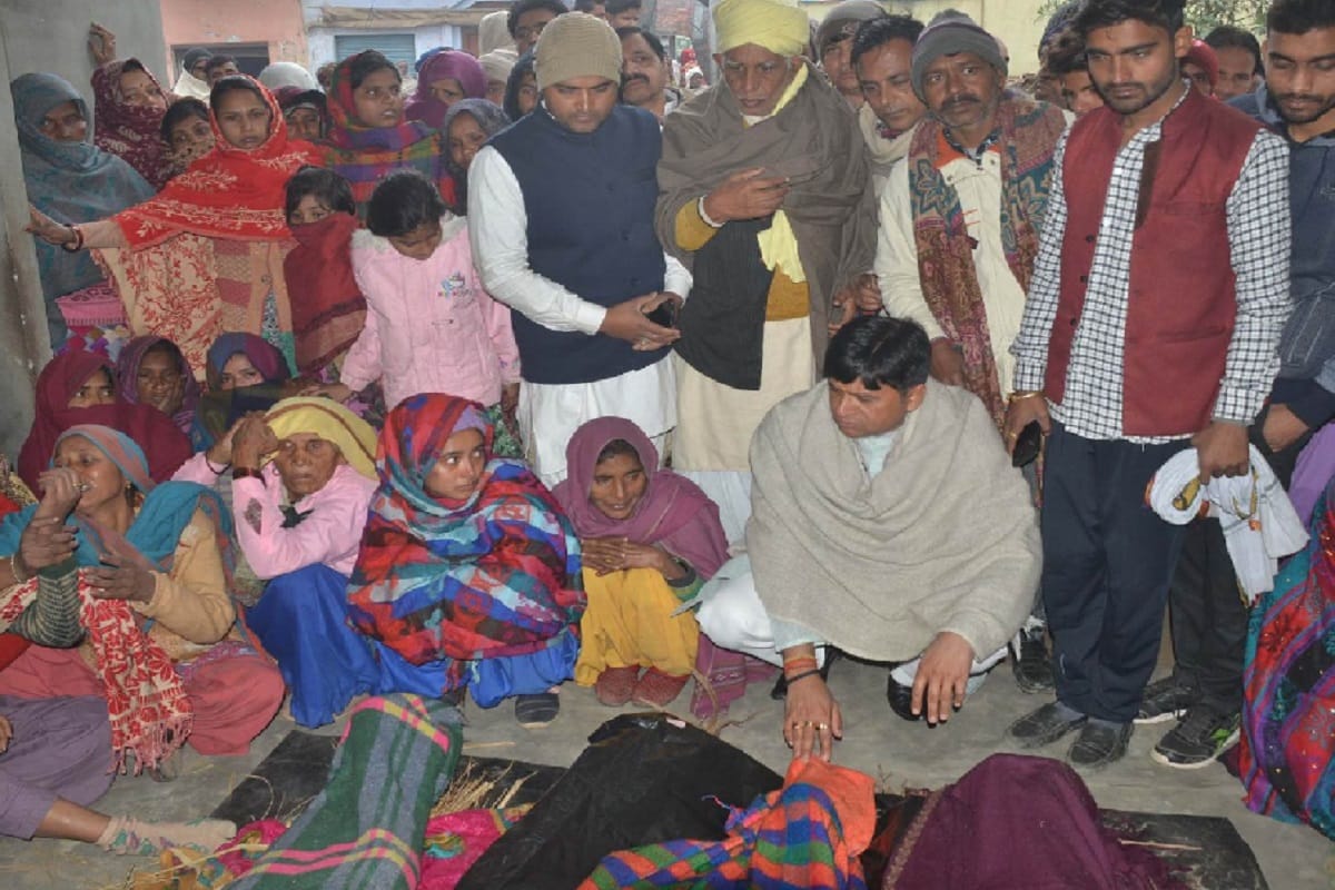 Three women was funeral in Shamli district of Uttar Pradesh