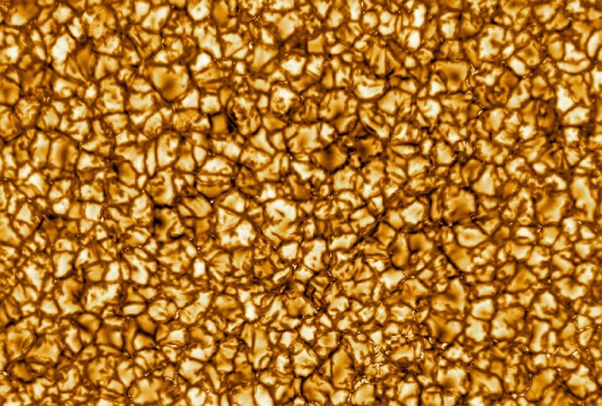 A Solar Telescope first time clicks the close up photo of the sun