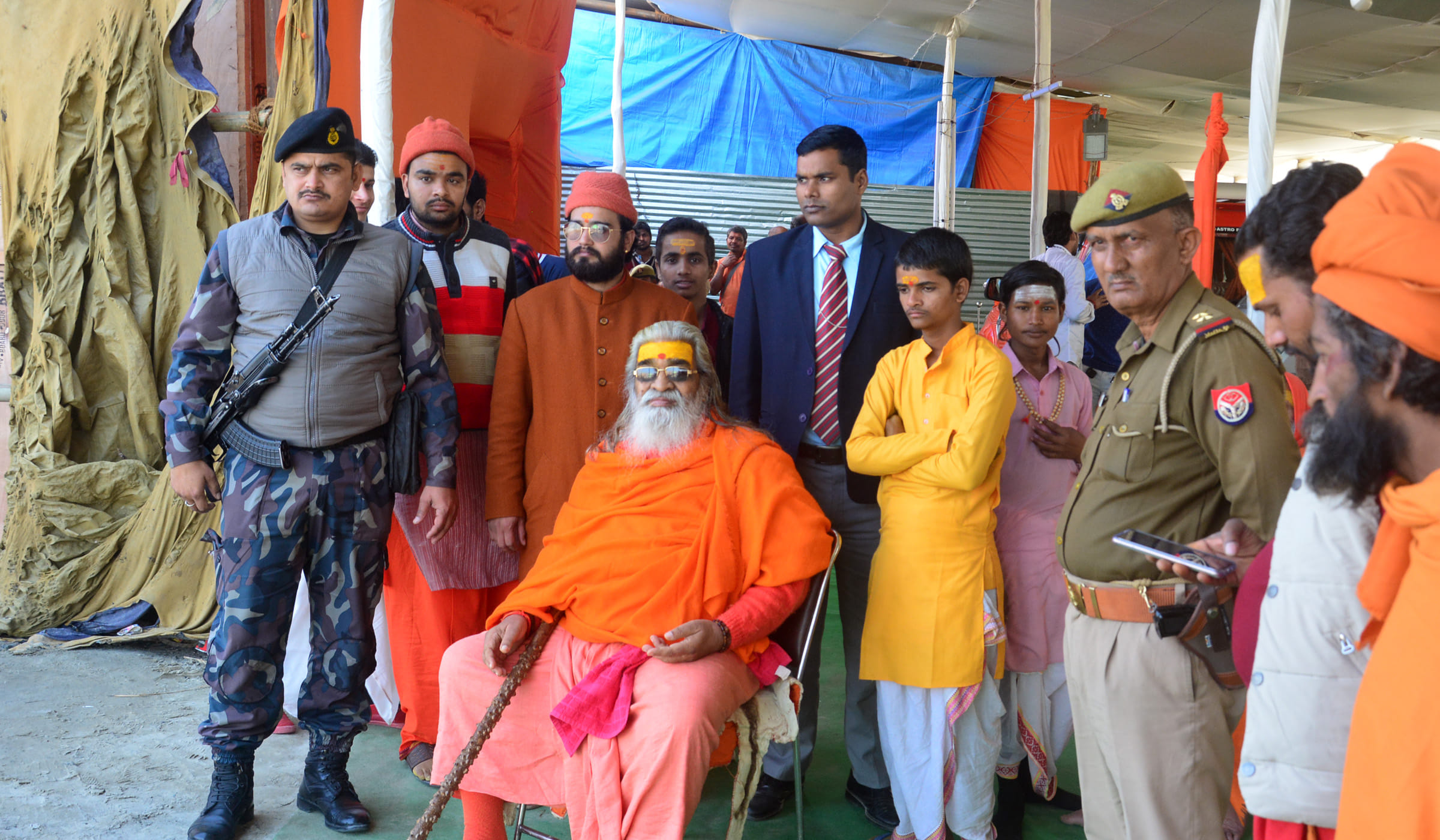Trust included Swami Vasudevanand, got offerings from Ram Mandir movement