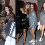 malaika arora dressed in silver dress in sister amrita arora birthday party