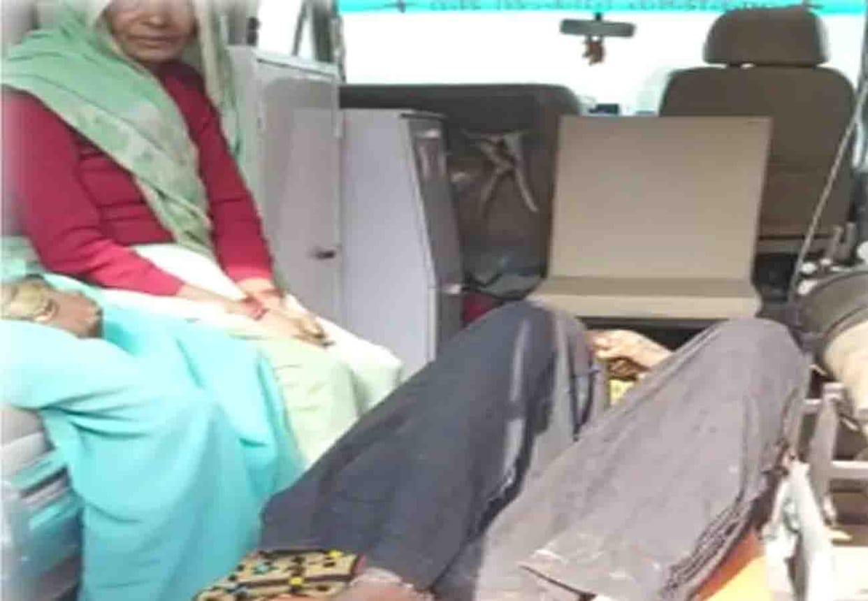 Woman set fire in fatehpur up