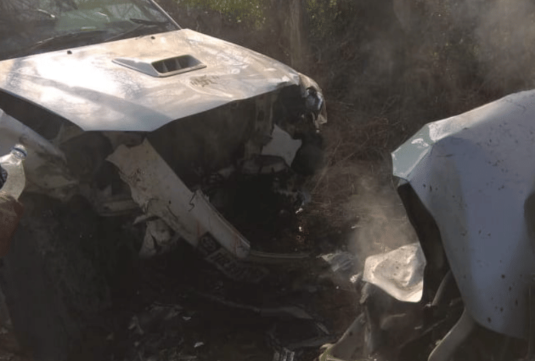 Four killed in road accident at a Village of Bhiwani
