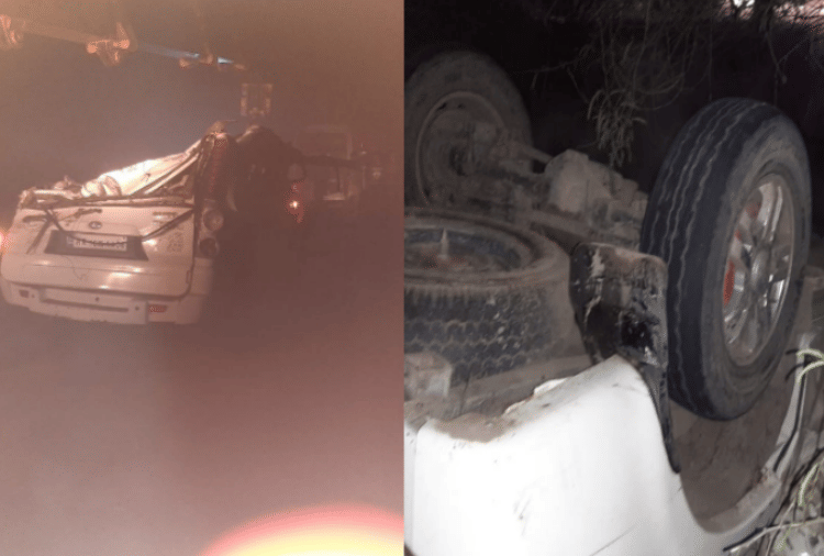 12 person died in three road accidents in Haryana's three district