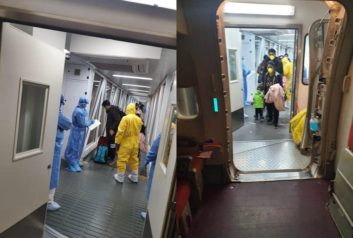 Flights to Delhi are flying as Ghosht flights due to coronavirus