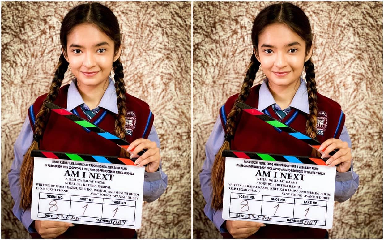 Anushka Sen shares exciting details about The film named AM I Next