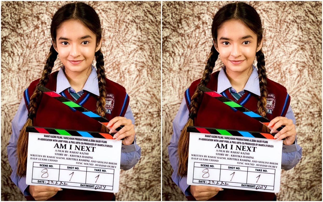 Anushka Sen shares exciting details about The film named AM I Next