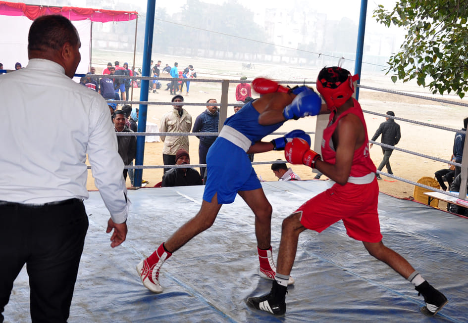 Great performance by players in boxing