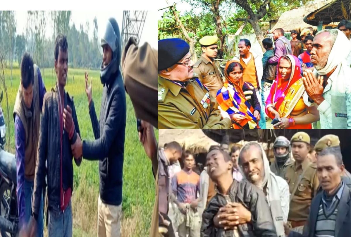 Barabanki man killed his wife and take head Roamed on Road people created video