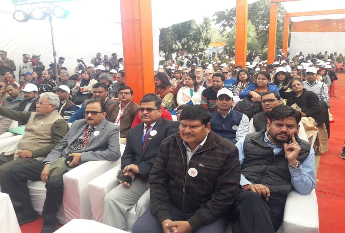 Bird festival at Sur Sarovar Bird Vihar in agra