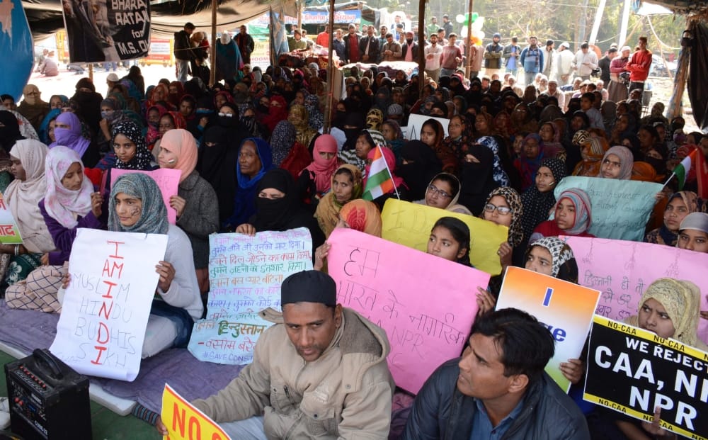 one more shaheen bagh, People sitting on strike with women from one week against CAA, NRC