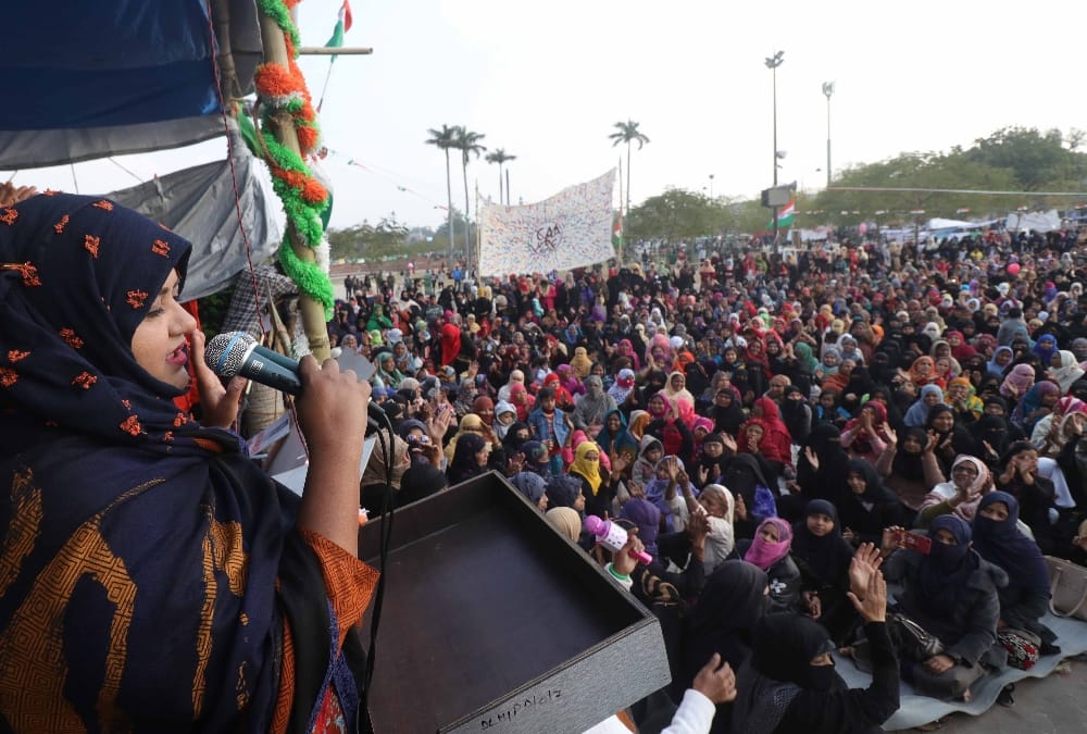 Women protest continue on Ghanta Ghar against CAA and   NRC.