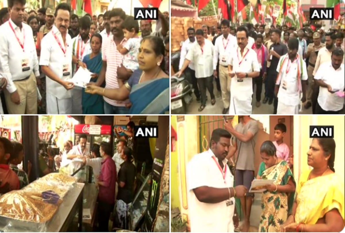 DMK President MK Stalin holds a signature campaign against CAA in Tamilnadu