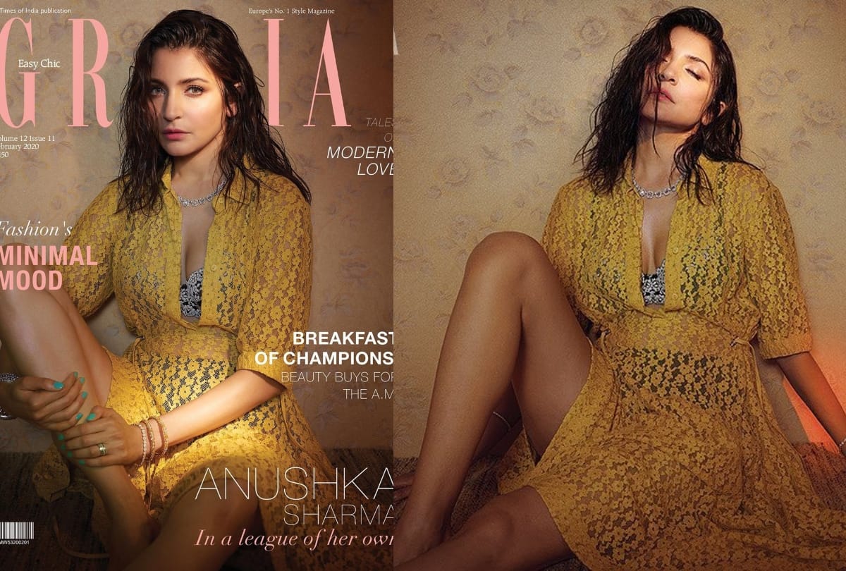 anushka sharma latest photoshoot in grazia magazine